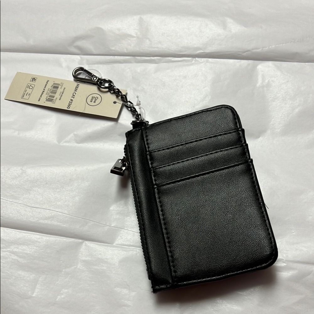 NWT PU leather Black Wallet - Picture 5 of 6